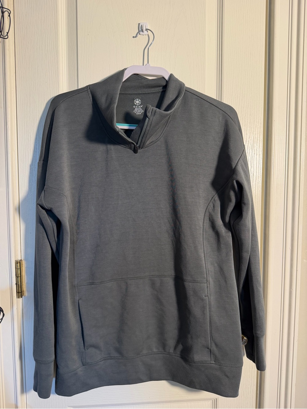 Gant Men's Zip-Front Sweater - Charcoal